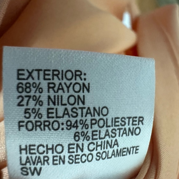 Antonio Melani Estelle Dress Size 10 Persimmon Sleeveless Sheath - Picture 8 of 9